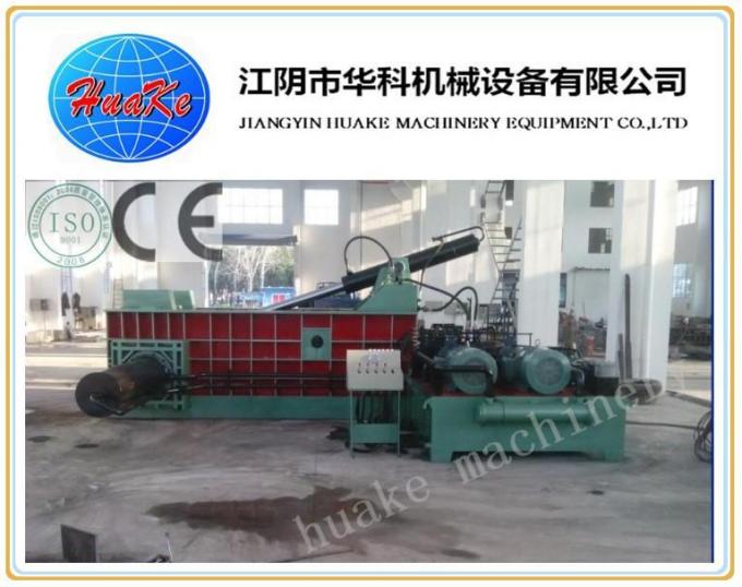Safe Hydraulic Aluminum Cast Iron Metal Baler