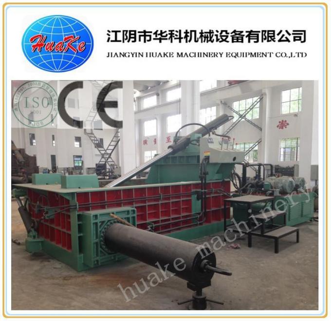 Safe Hydraulic Aluminum Cast Iron Metal Baler