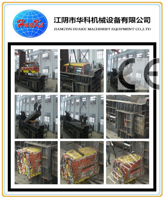 دستگاه بیلر ماشین هیدرولیک ایمن Y81F-400 2x45KW 3