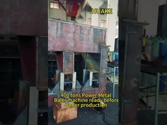 Y81T-400 هيدرولیک ماشین بالر ، هيدرولیک فلزات خرد شده ماشین فشار بالینگ