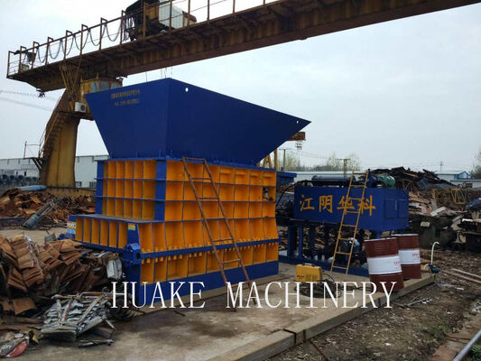خرید QSW-800 تراش فلز خرد شده هیدرولیک با نیروی برش 8000kN، کنترل خودکار PLC و 9-12 تن / ساعت online manufacture